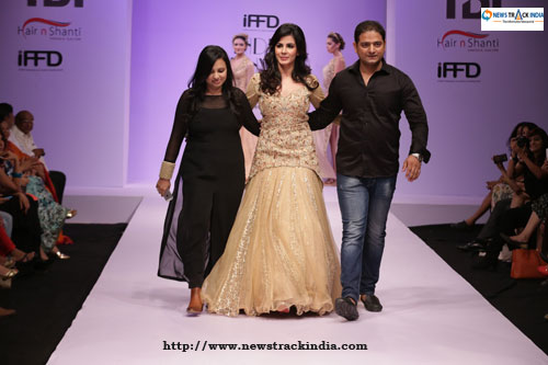 Kirti Kulhari in Collection by Liz Paul And Satya Mishra