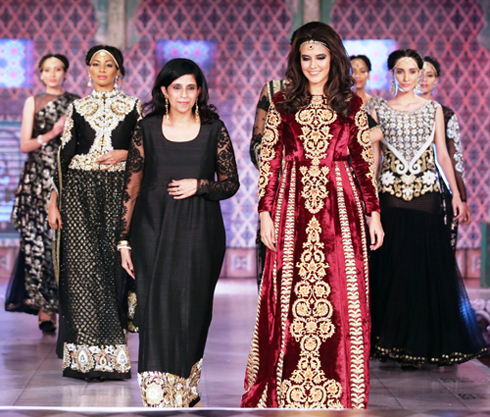 Designer Niki Mahajan returns to the Couture Ramp